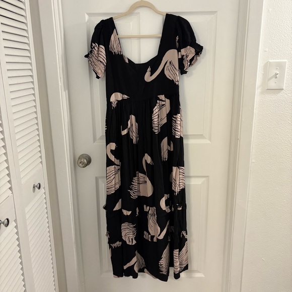 Anthropologie The Odells Swan Maxi Dress - Picture 3 of 5